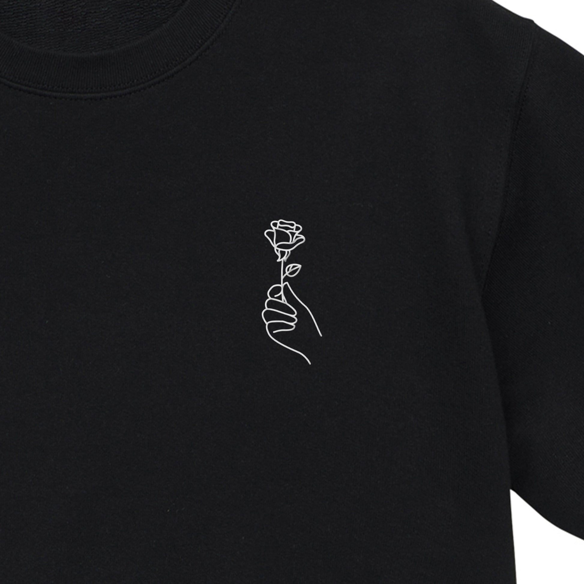 FLR French Terry Short Sleeve Top black image