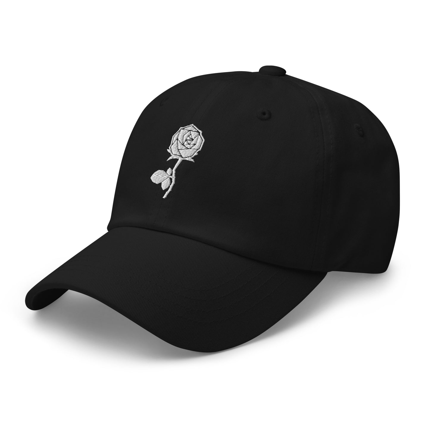 FLR Rose Embroidered Baseball Cap