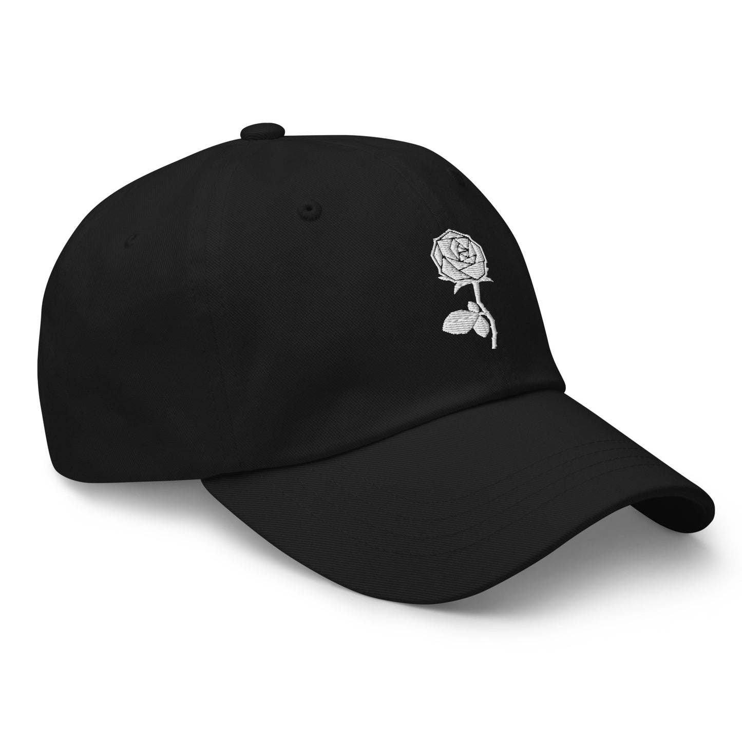 FLR Rose Embroidered Baseball Cap