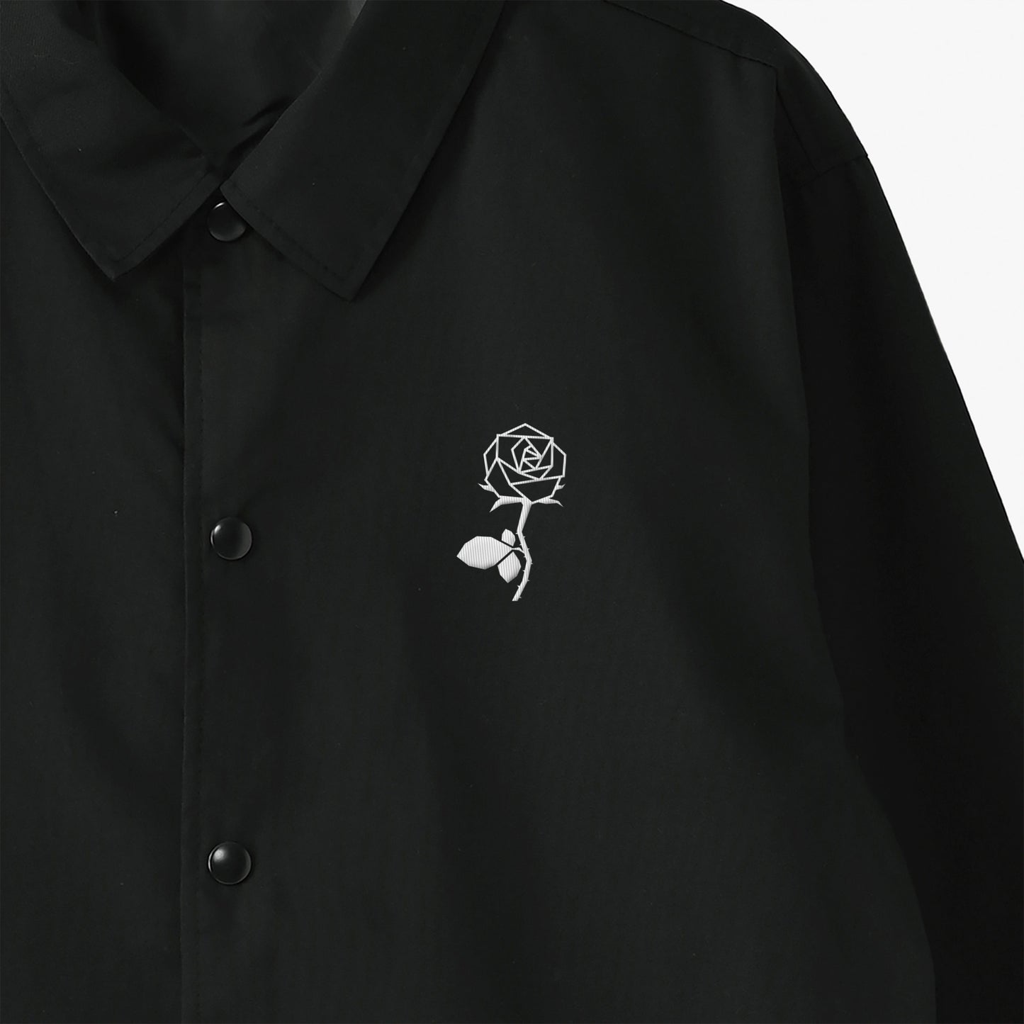 FLR Rose Emblem Coach Jacket