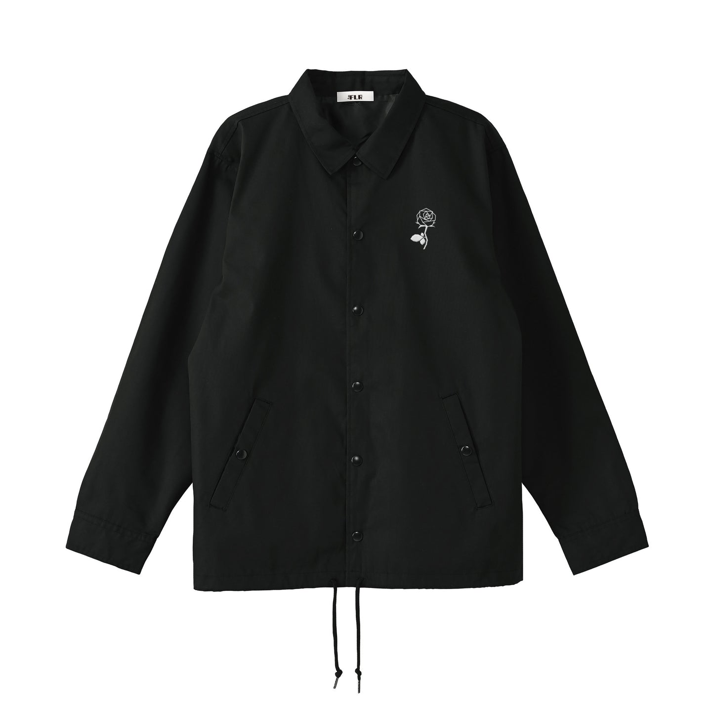 FLR Rose Emblem Coach Jacket